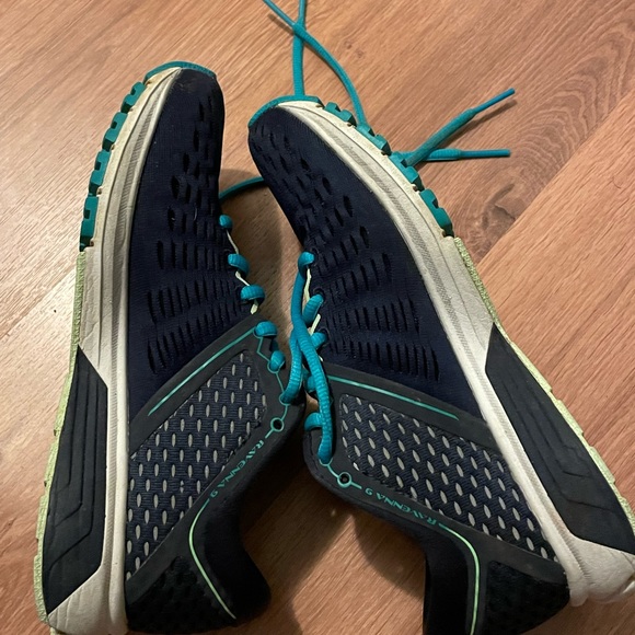 Brooks Ravenna 9 navy blue & green runners - Picture 3 of 4
